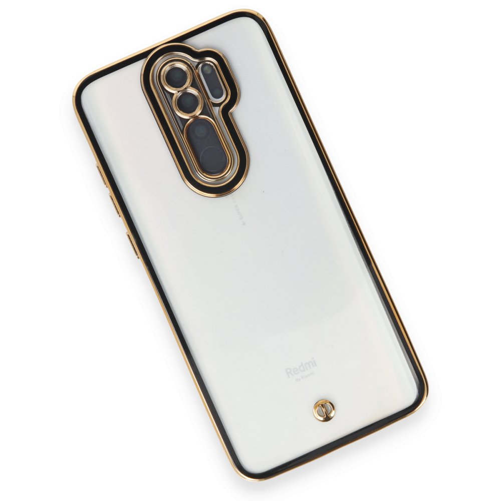 Newface Xiaomi Redmi Note 8 Pro Kılıf Liva Lens Silikon - Siyah