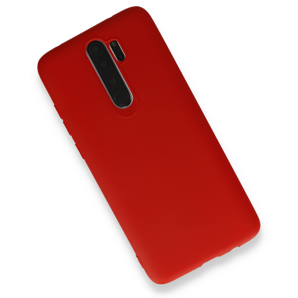 Newface Xiaomi Redmi Note 8 Pro Kılıf First Silikon - Kırmızı