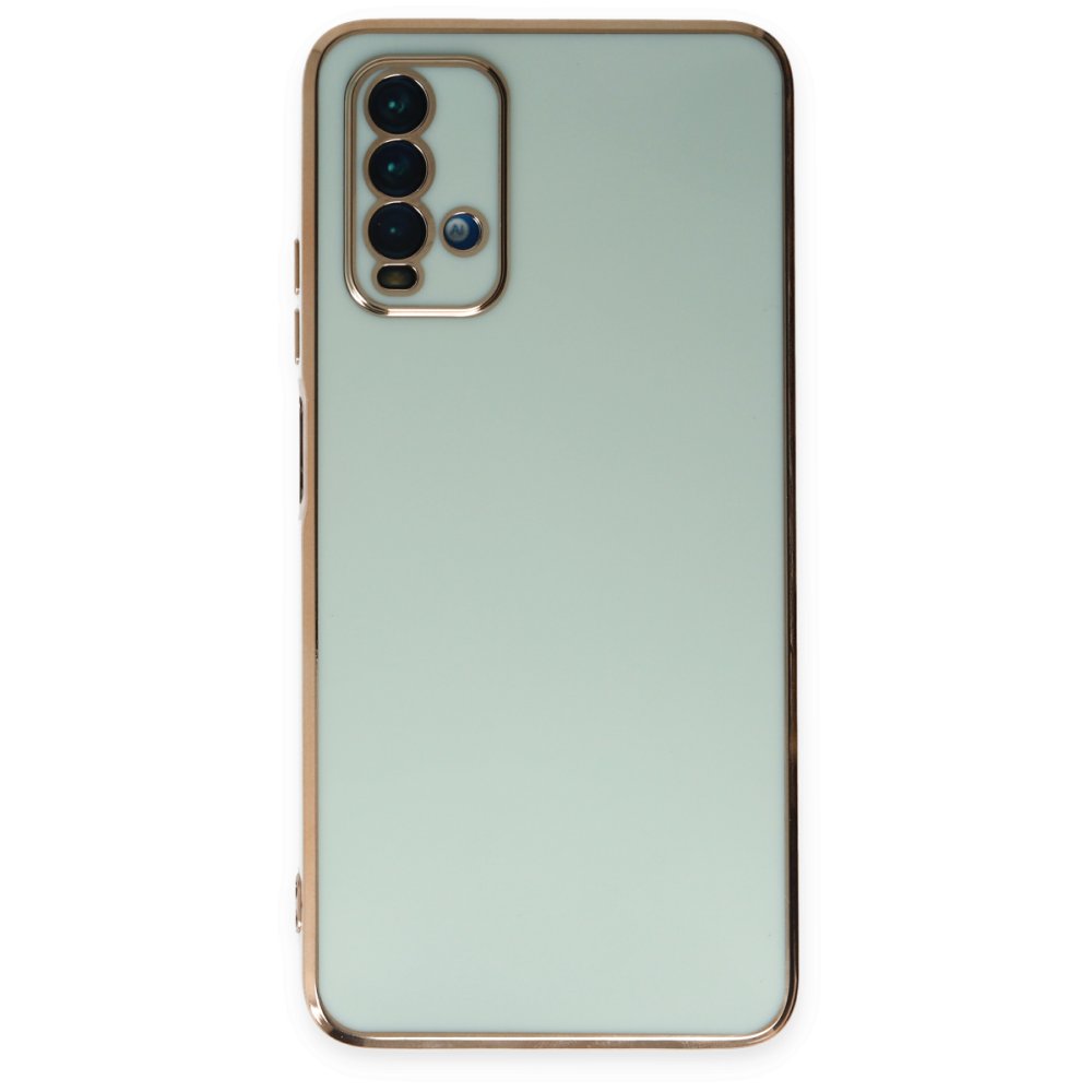 Newface Xiaomi Redmi Note 9 4G Kılıf Volet Silikon - Açık Yeşil