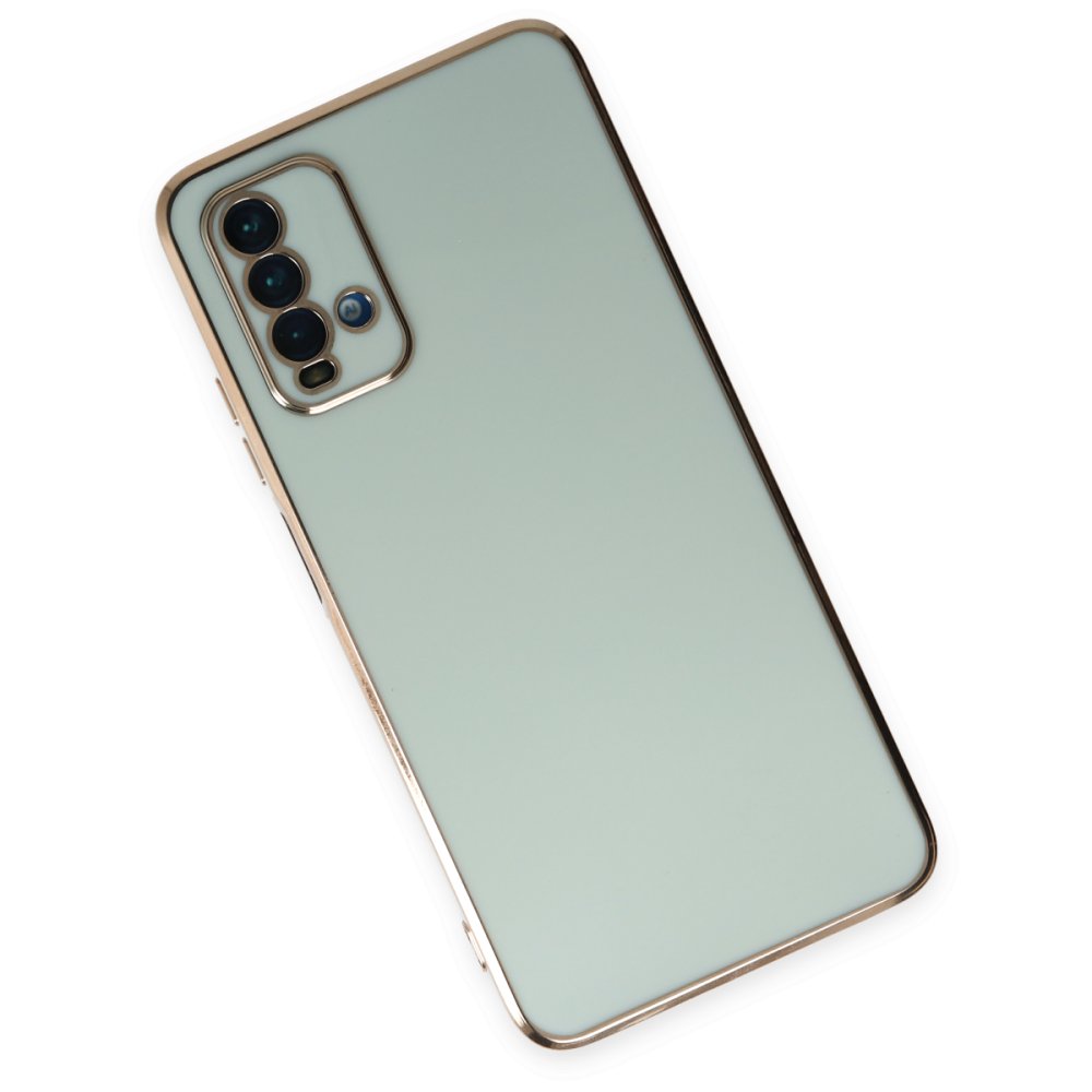 Newface Xiaomi Redmi Note 9 4G Kılıf Volet Silikon - Açık Yeşil