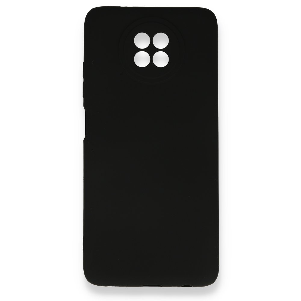 Newface Xiaomi Redmi Note 9 5G Kılıf First Silikon - Siyah