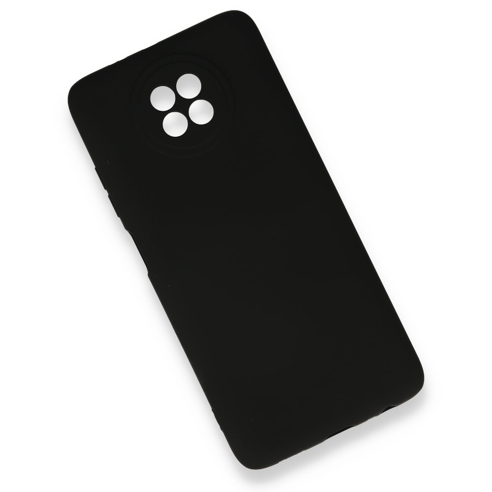 Newface Xiaomi Redmi Note 9 5G Kılıf First Silikon - Siyah