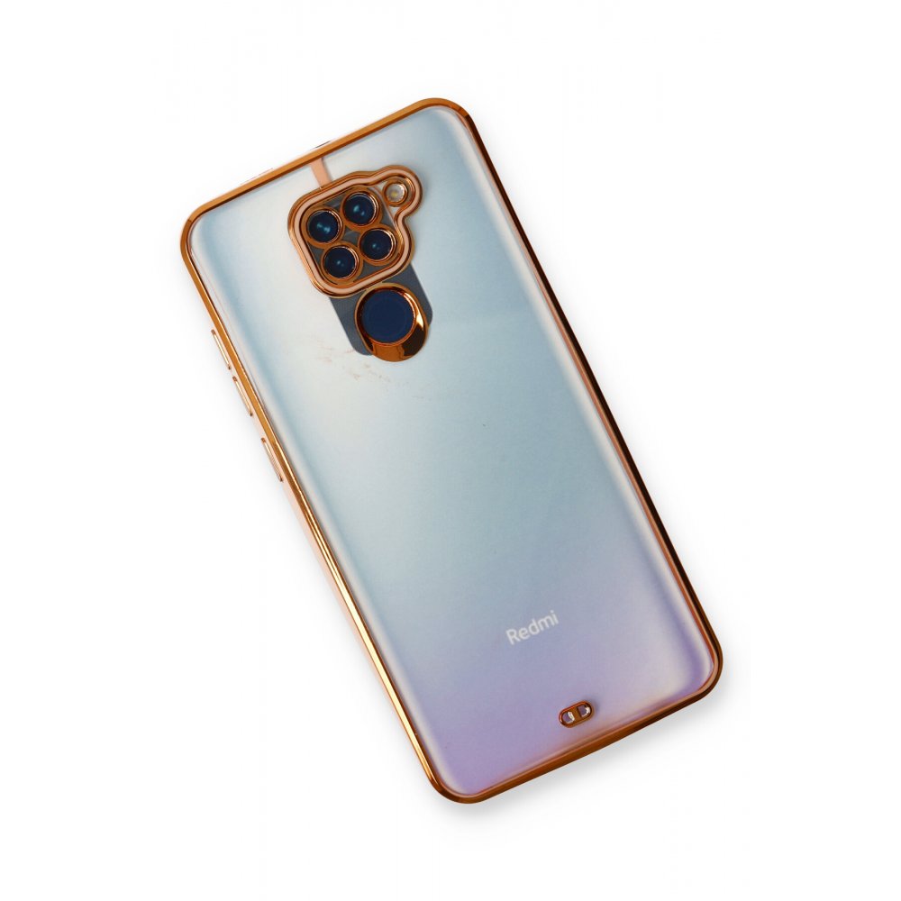 Newface Xiaomi Redmi Note 9 Kılıf Liva Lens Silikon - Rose