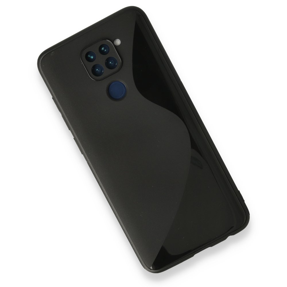 Newface Xiaomi Redmi Note 9 Kılıf S Silikon - Siyah
