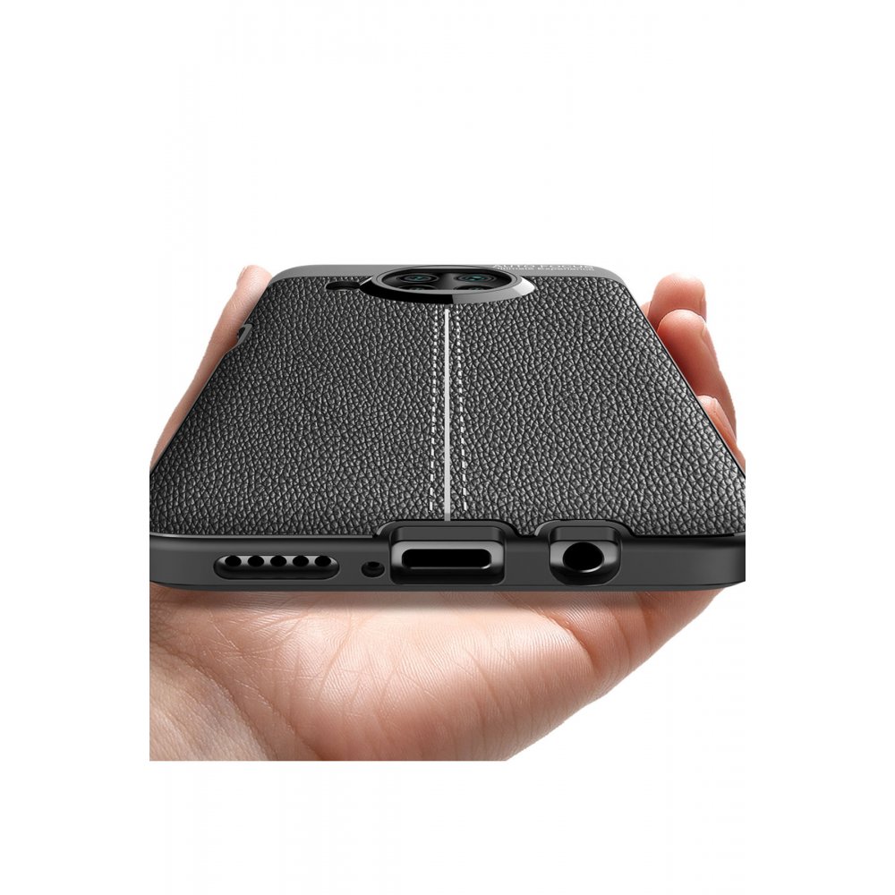 Newface Xiaomi Redmi Note 9 Pro 5G Kılıf Auto Focus Kapak - Siyah