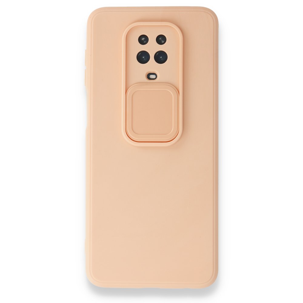 Newface Xiaomi Redmi Note 9 Pro Kılıf Color Lens Silikon - Pudra