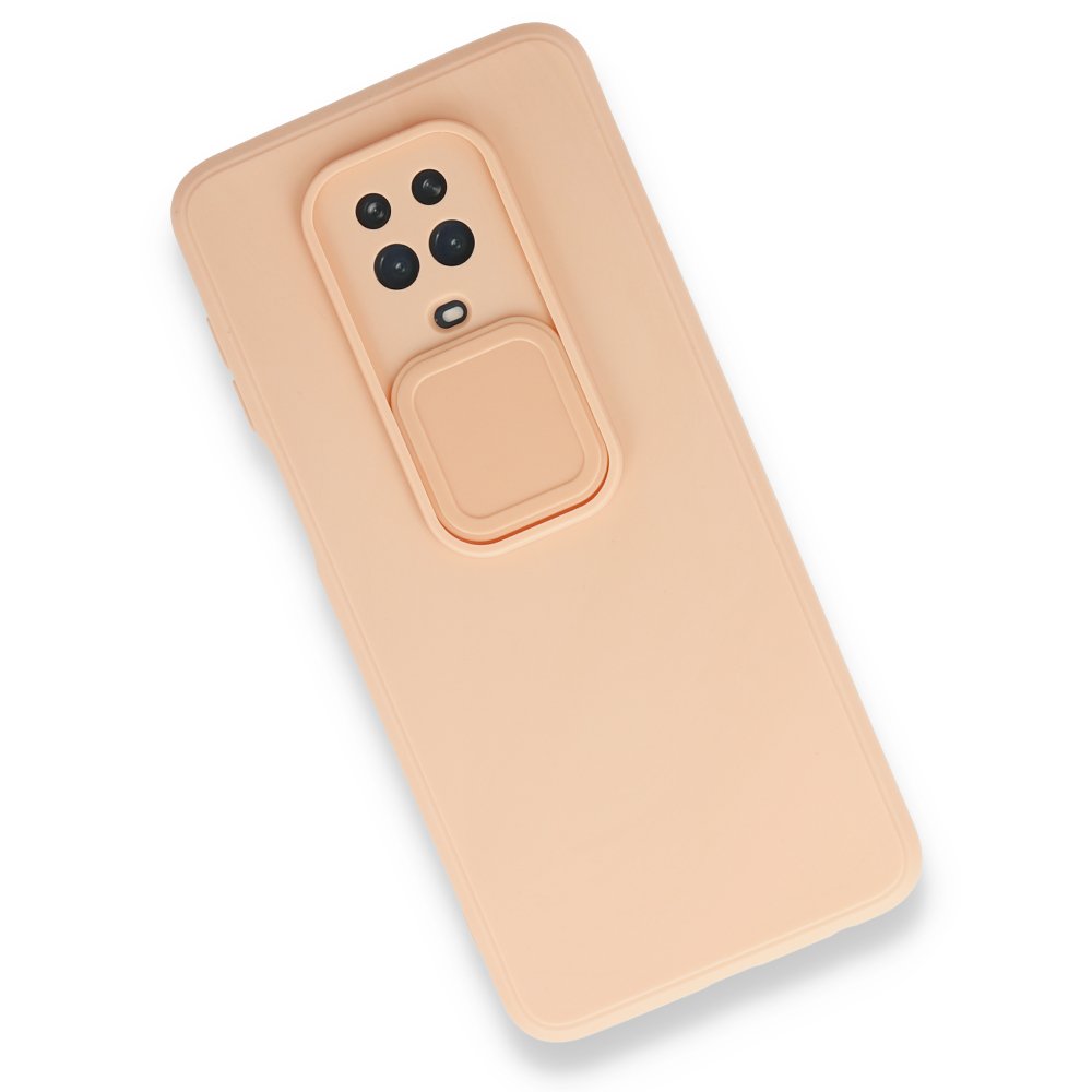 Newface Xiaomi Redmi Note 9 Pro Kılıf Color Lens Silikon - Pudra