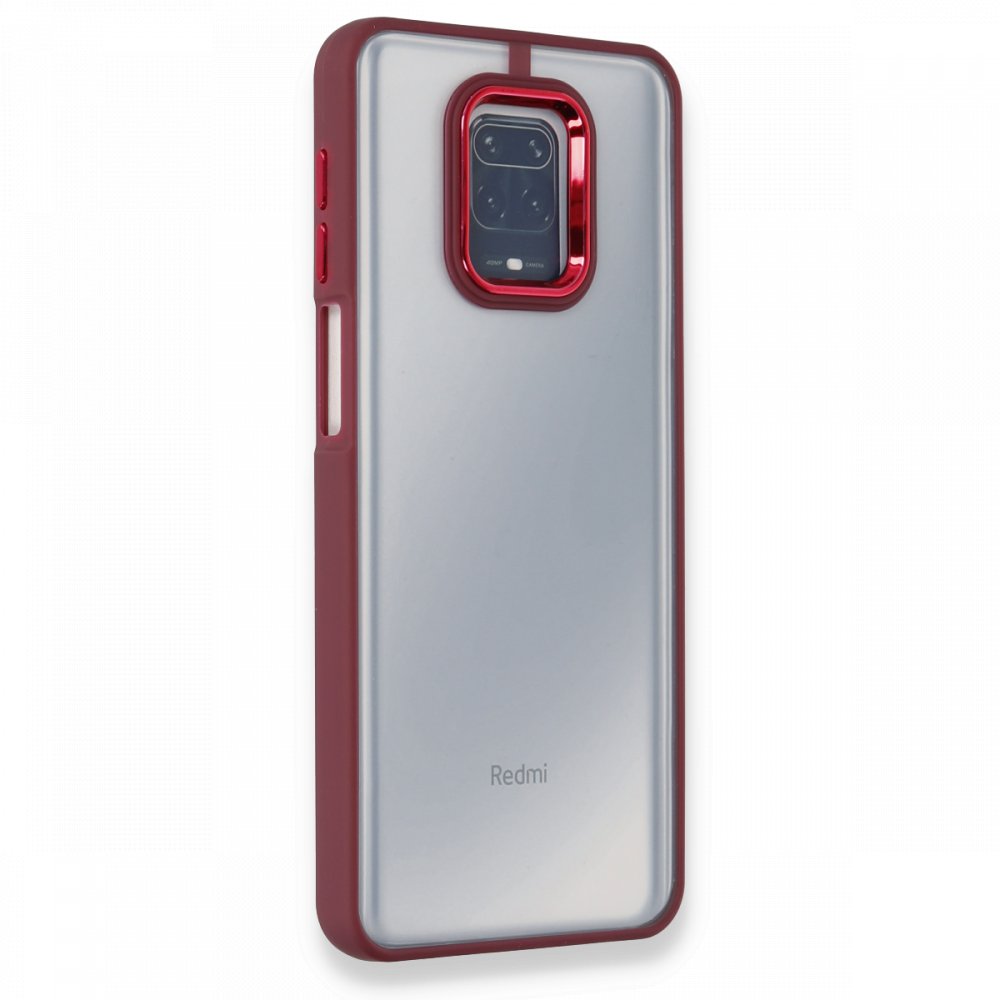 Newface Xiaomi Redmi Note 9 Pro Kılıf Dora Kapak - Kırmızı