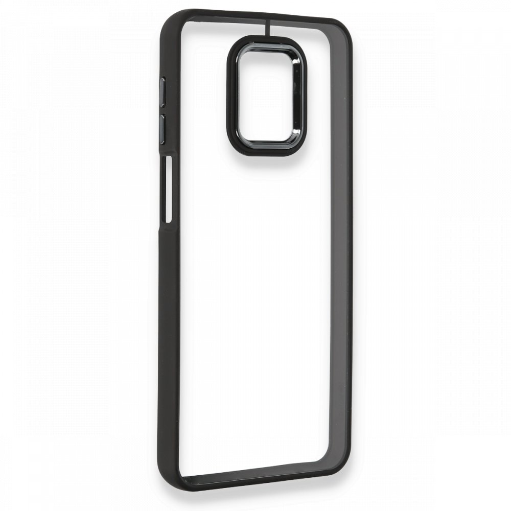 Newface Xiaomi Redmi Note 9 Pro Kılıf Dora Kapak - Siyah