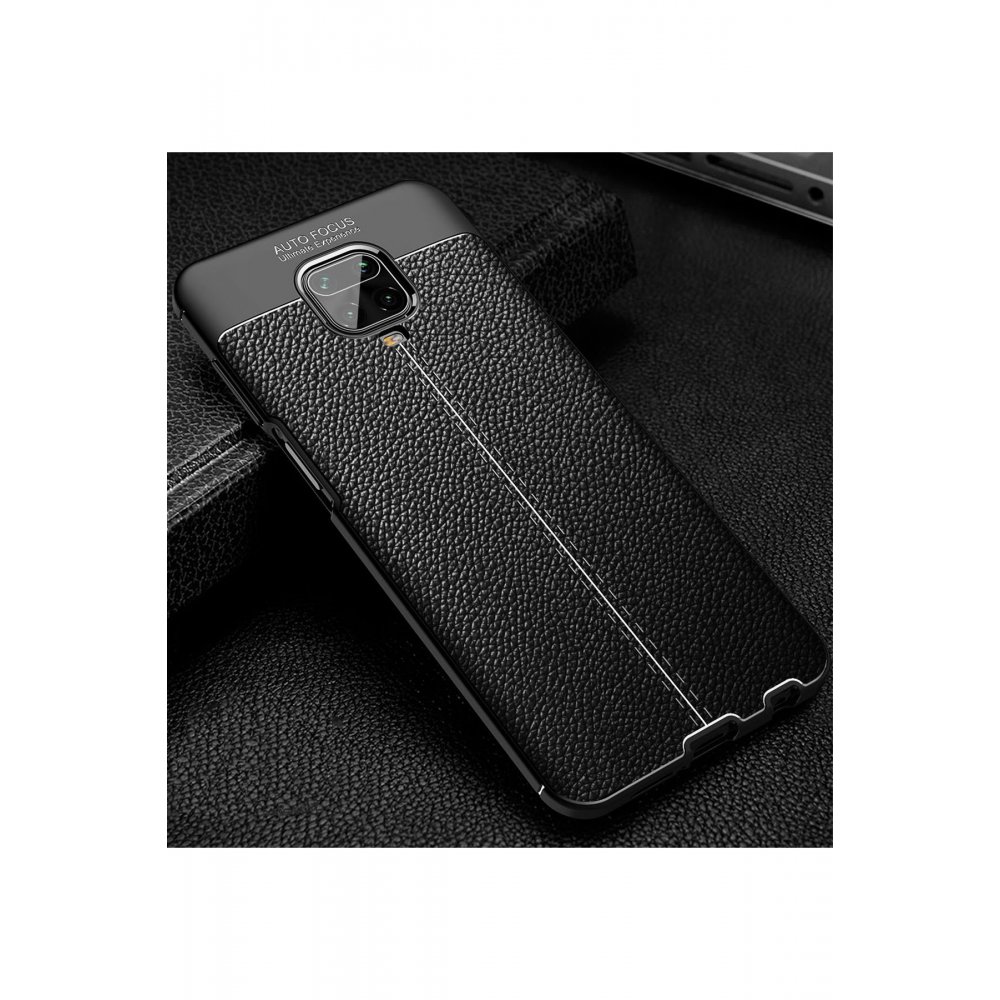 Newface Xiaomi Redmi Note 9 Pro Kılıf Auto Focus Kapak - Siyah