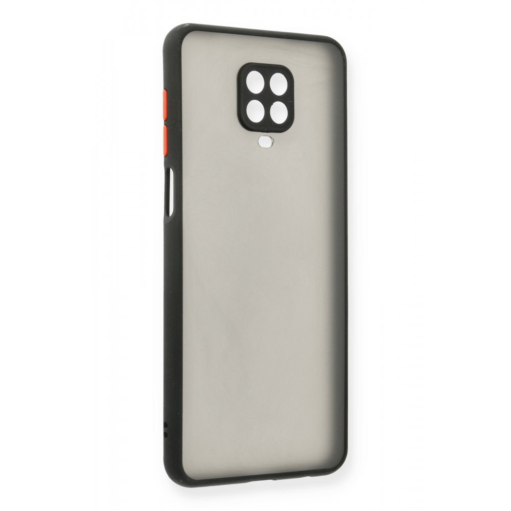 Newface Xiaomi Redmi Note 9 Pro Kılıf Montreal Silikon Kapak - Siyah