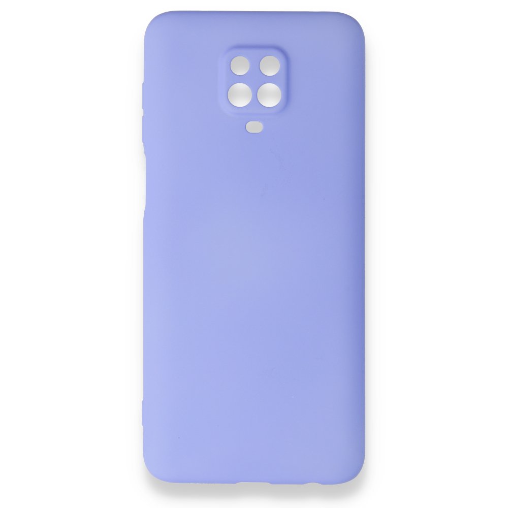 Newface Xiaomi Redmi Note 9 Pro Kılıf First Silikon - Lila