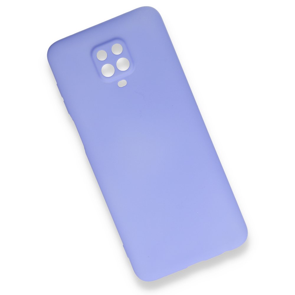 Newface Xiaomi Redmi Note 9 Pro Kılıf First Silikon - Lila