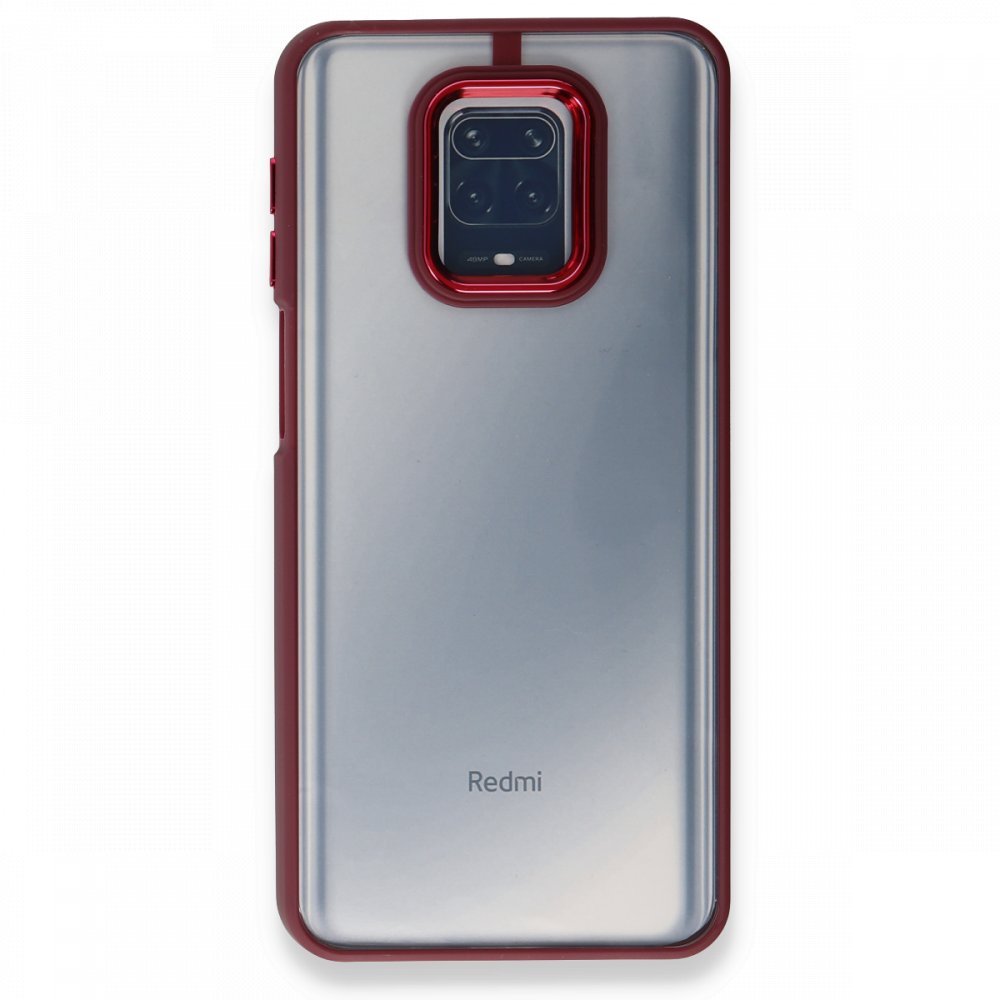 Newface Xiaomi Redmi Note 9S Kılıf Dora Kapak - Kırmızı