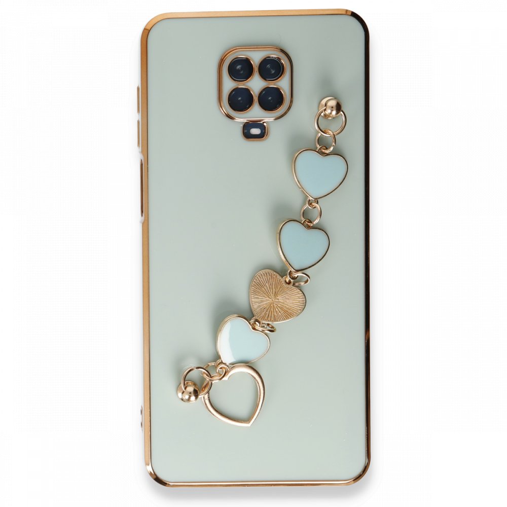 Newface Xiaomi Redmi Note 9S Kılıf Esila Silikon - Su Yeşili