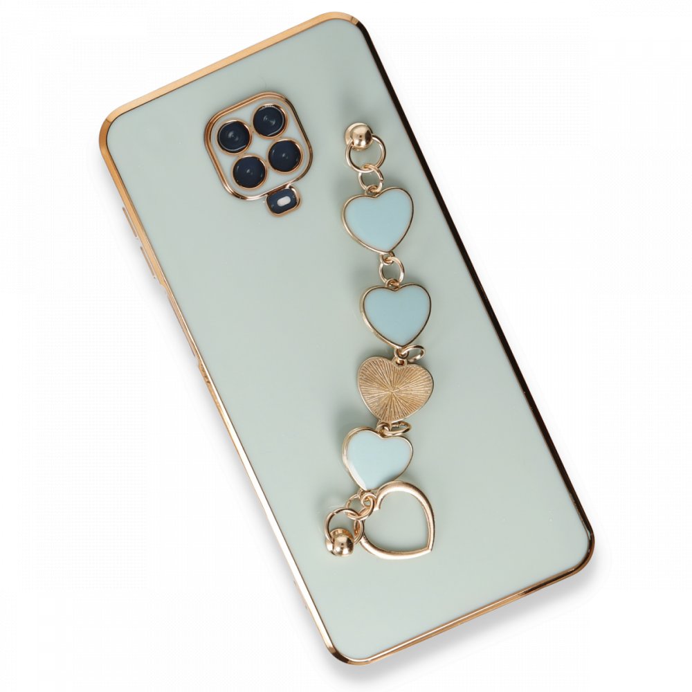 Newface Xiaomi Redmi Note 9S Kılıf Esila Silikon - Su Yeşili