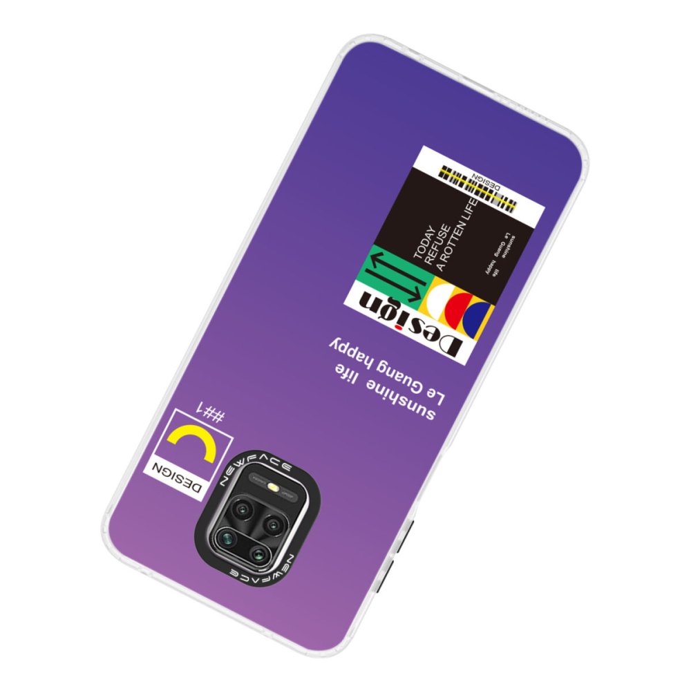 Newface Xiaomi Redmi Note 9S Kılıf Estoril Desenli Kapak - Estoril - 4