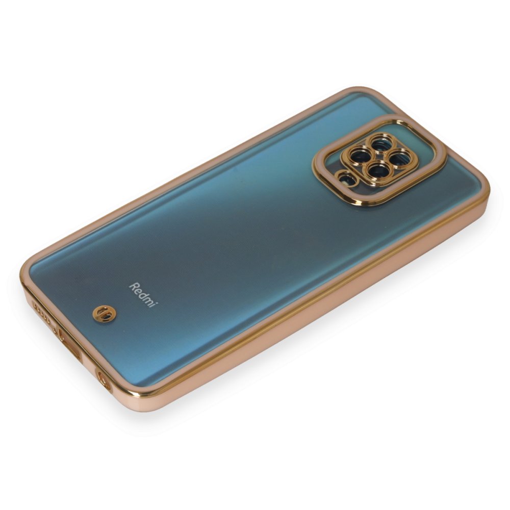 Newface Xiaomi Redmi Note 9S Kılıf Liva Lens Silikon - Pudra