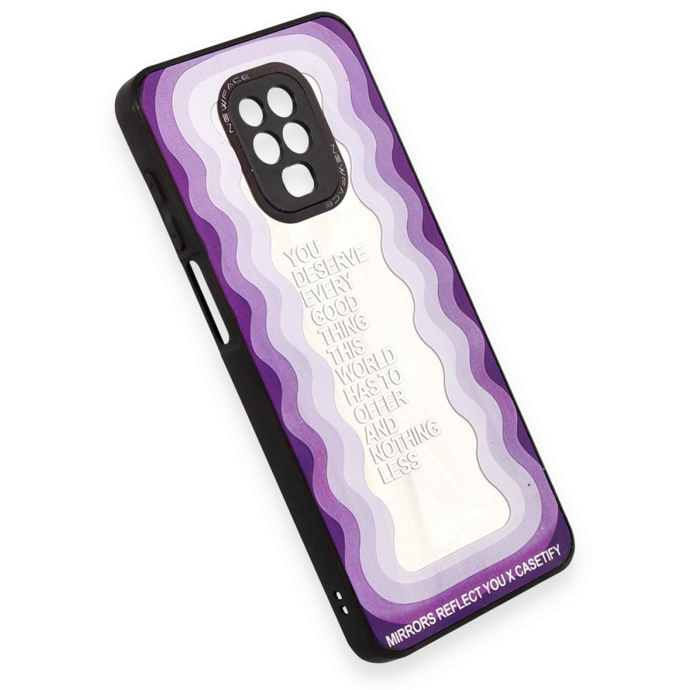 Newface Xiaomi Redmi Note 9S Kılıf Mirror Desenli Kapak - Mirror - 5