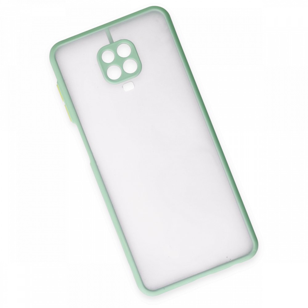 Newface Xiaomi Redmi Note 9S Kılıf Montreal Silikon Kapak - Turkuaz