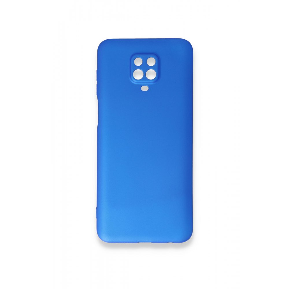 Newface Xiaomi Redmi Note 9S Kılıf First Silikon - Mavi