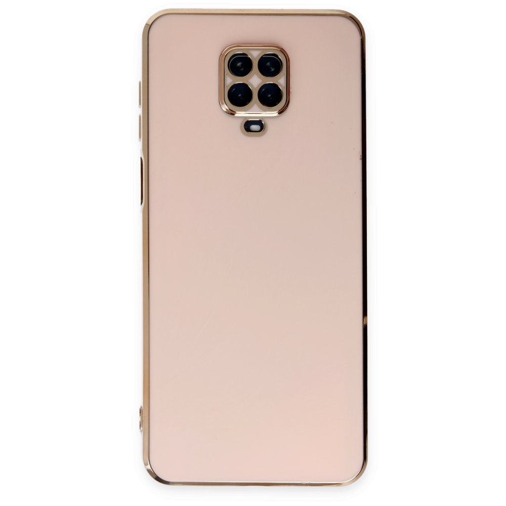 Newface Xiaomi Redmi Note 9S Kılıf Volet Silikon - Pembe