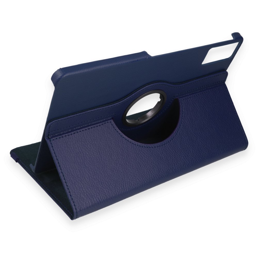 Newface Xiaomi Redmi Pad SE Kılıf 360 Tablet Deri Kılıf - Lacivert