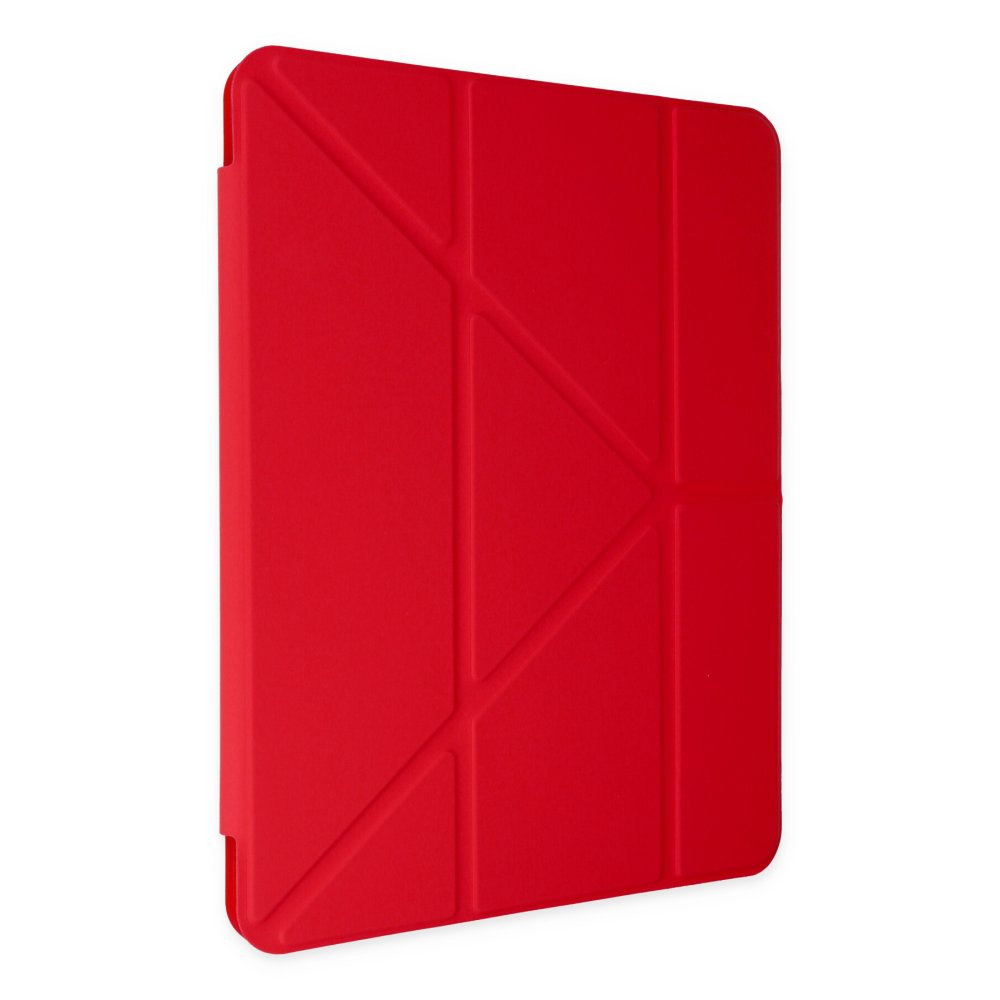 Newface Xiaomi Redmi Pad SE Kılıf Kalemlikli Mars Tablet Kılıfı - Kırmızı