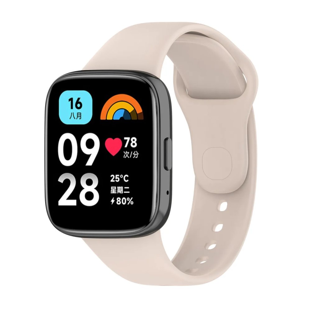 Newface Xiaomi Redmi Watch 3 Active Klasik Kordon - Krem