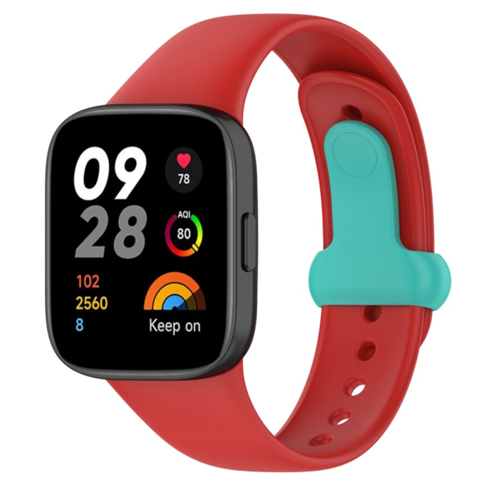 Newface Xiaomi Redmi Watch 3 Origin Silikon Kordon - Kırmızı