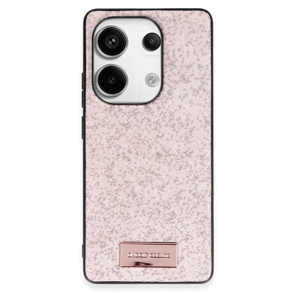 Onegif Xiaomi Poco M6 Pro 4G Bright Simli Kapak - Pembe