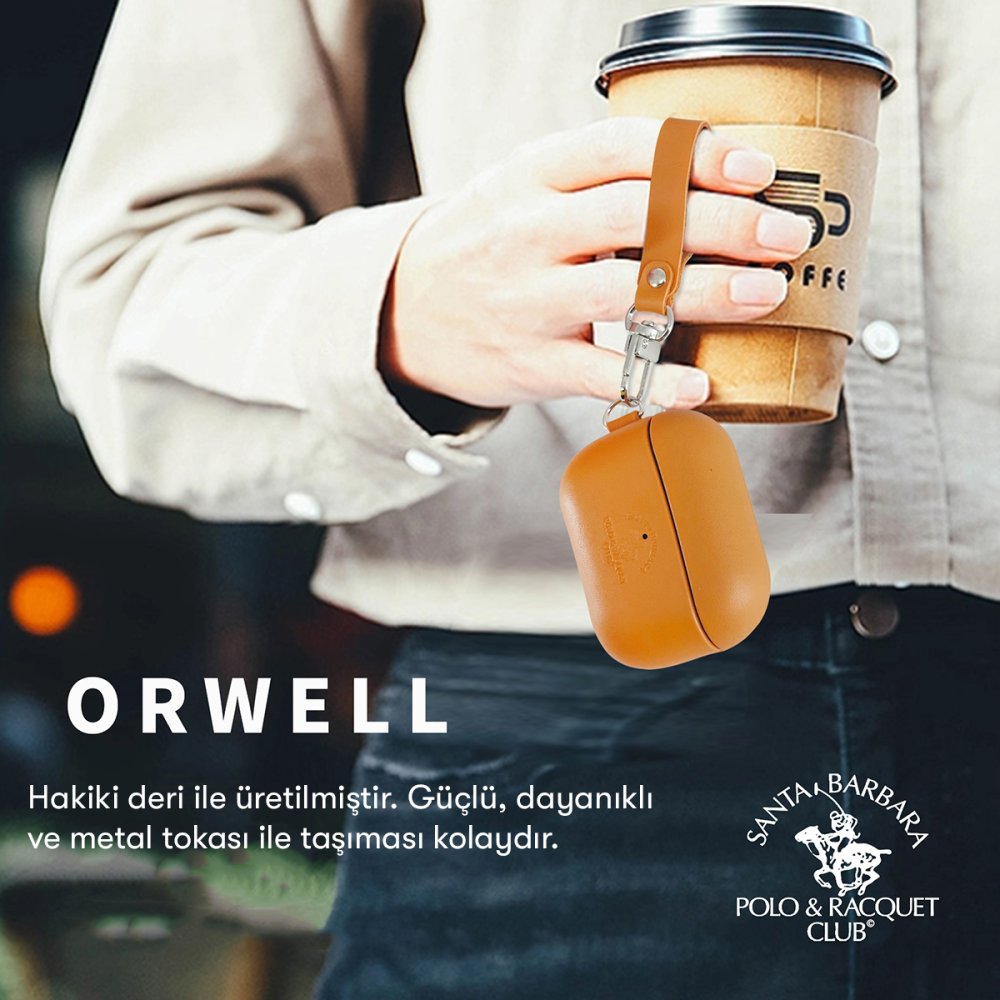 Santa Barbara Polo Racquet Club Airpods Pro (1.nesil) Orwell Kılıf - Mor