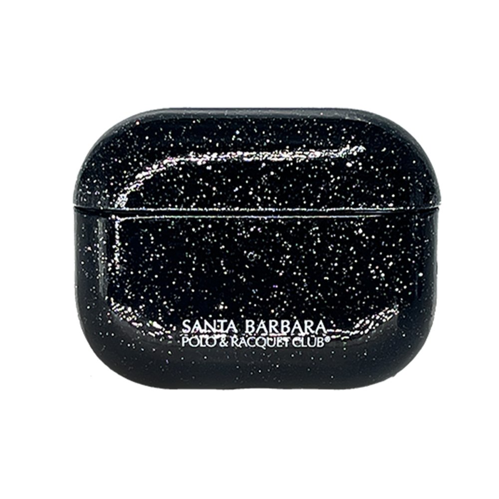 Santa Barbara Polo Racquet Club Airpods Pro 2 (2.nesil) Aurora Simli Kılıf - Siyah