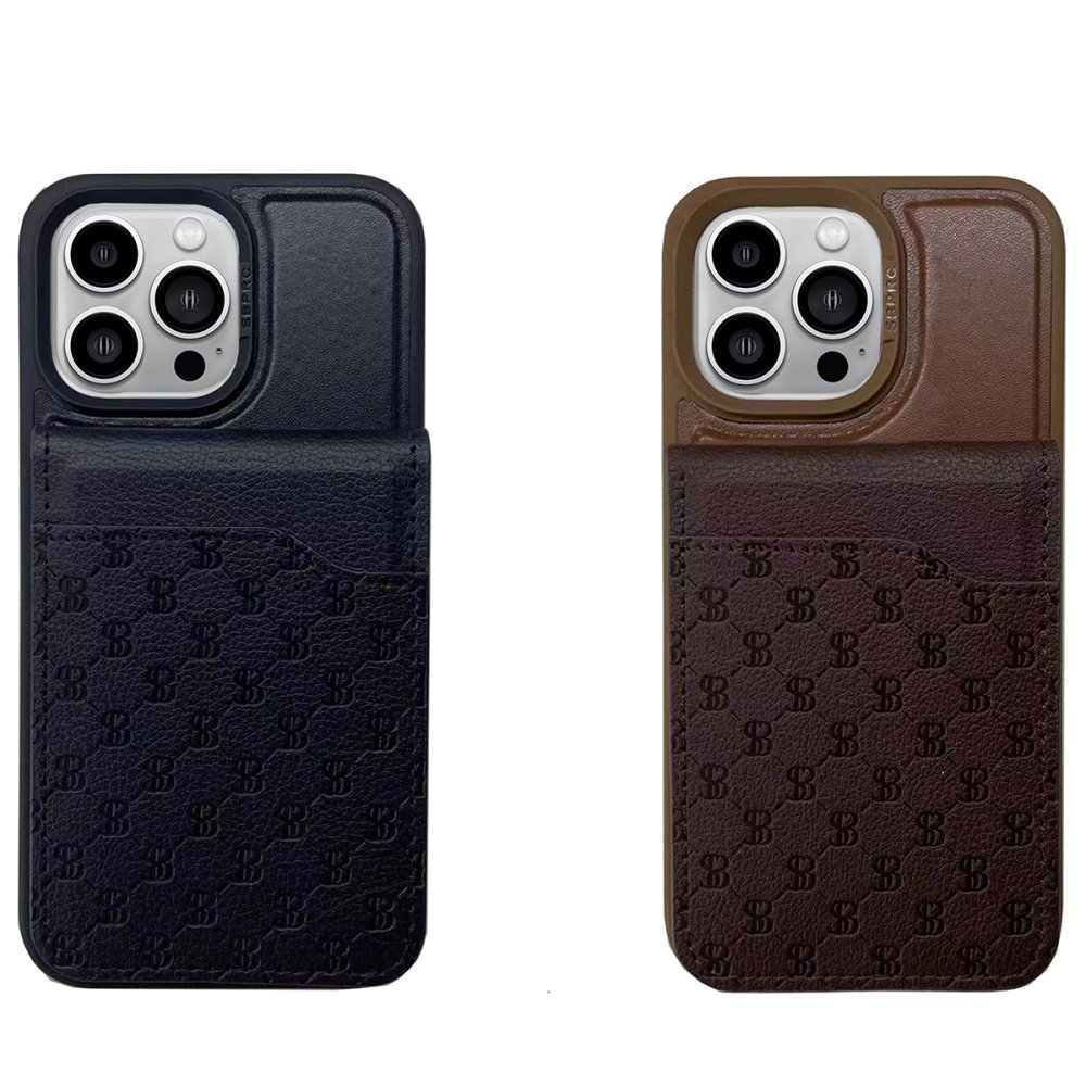 Santa Barbara Polo Racquet Club iPhone 13 Pro Max Timothy Cüzdanlı Standlı Kapak - Siyah
