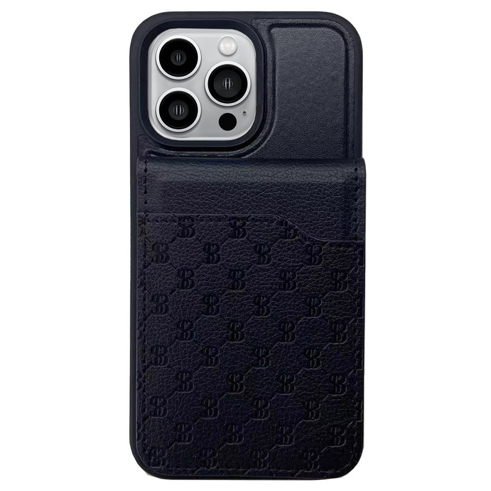 Santa Barbara Polo Racquet Club iPhone 13 Pro Max Timothy Cüzdanlı Standlı Kapak - Siyah