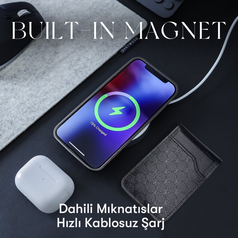 Santa Barbara Polo Racquet Club iPhone 13 Pro Timothy Cüzdanlı Standlı Kapak - Kahverengi