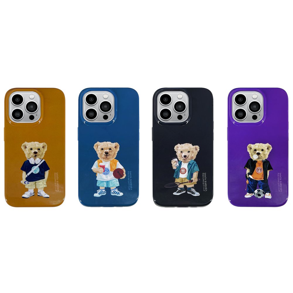 Santa Barbara Polo Racquet Club iPhone 14 Pro Chuck Kapak - Mor