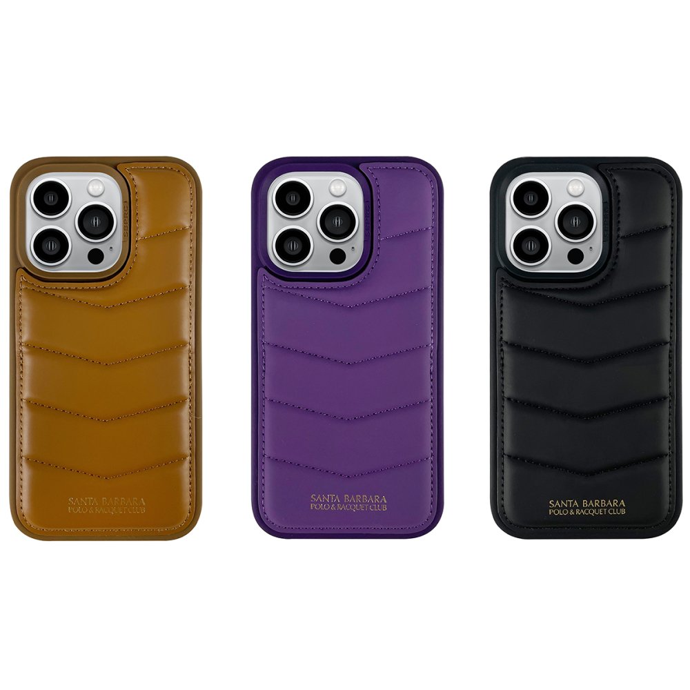 Santa Barbara Polo Racquet Club iPhone 14 Pro Max Clyde Stand Kapak - Mor