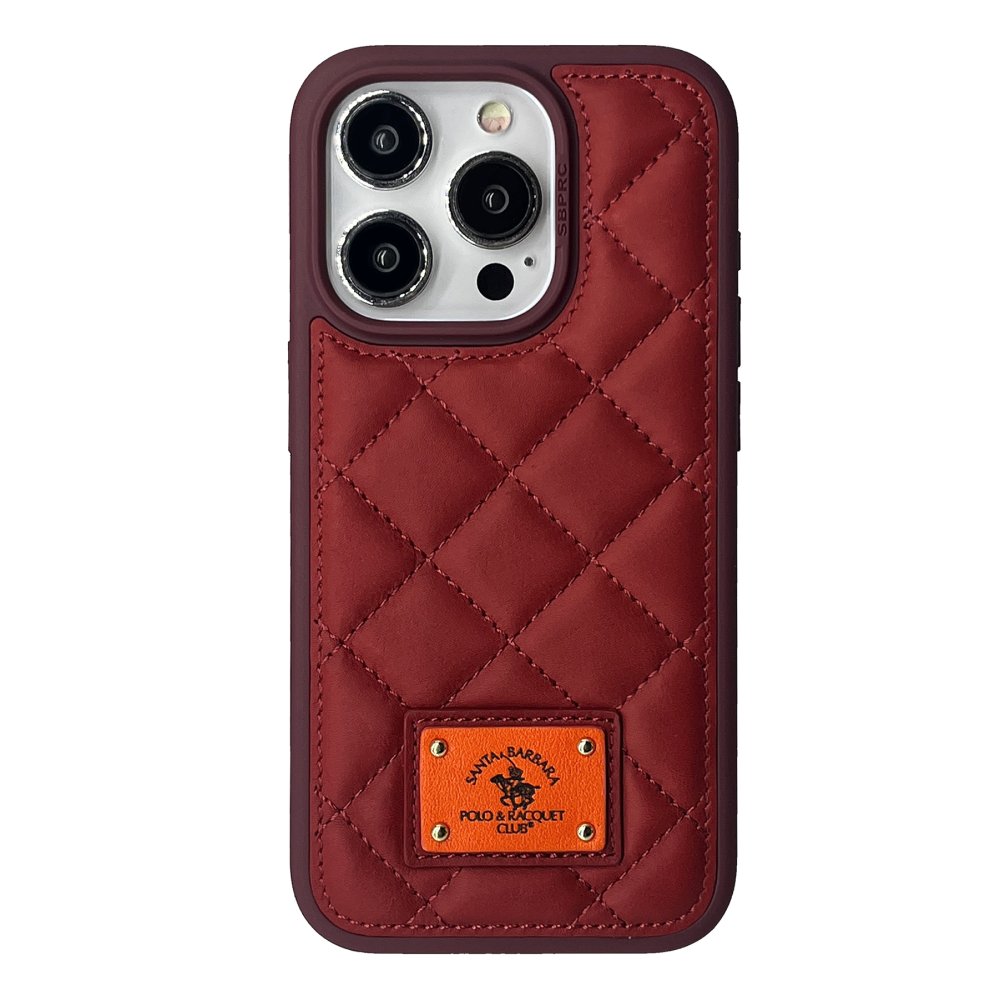 Santa Barbara Polo Racquet Club iPhone 15 Pro Max Ogden Kapak - Kırmızı