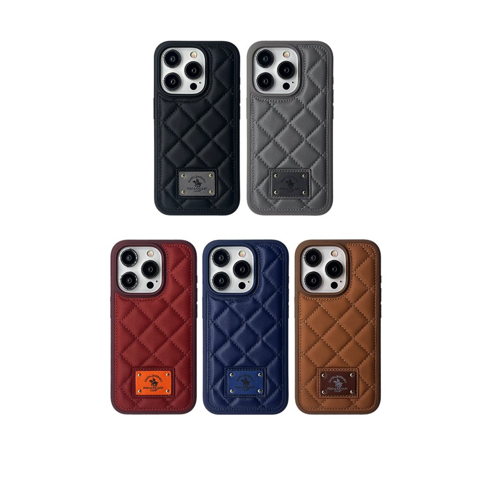 Santa Barbara Polo Racquet Club iPhone 15 Pro Max Ogden Kapak - Kırmızı