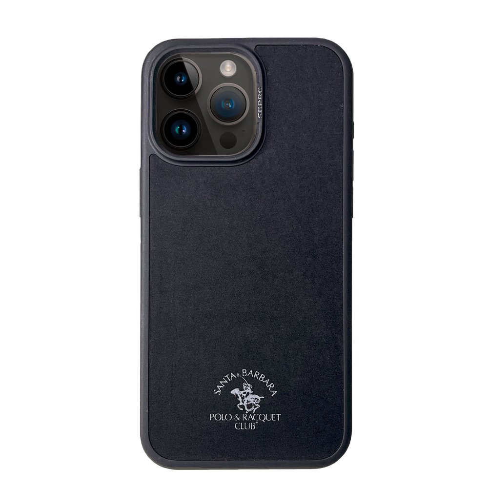 Santa Barbara Polo Racquet Club iPhone 15 Pro Myron Magsafe Kapak - Siyah