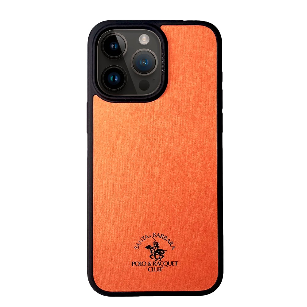 Santa Barbara Polo Racquet Club iPhone 15 Pro Myron Magsafe Kapak - Turuncu