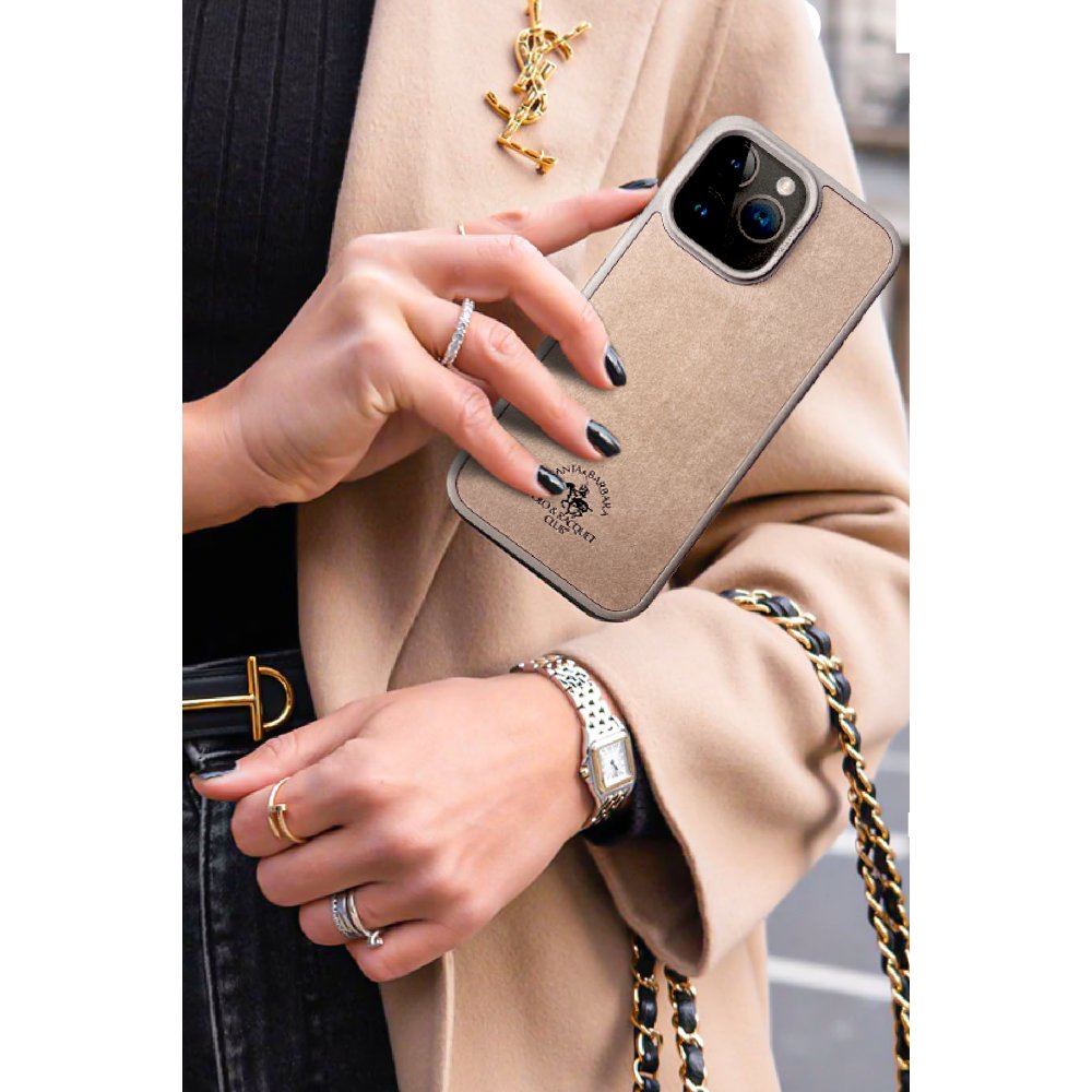 Santa Barbara Polo Racquet Club iPhone 15 Pro Myron Magsafe Kapak - Yeşil