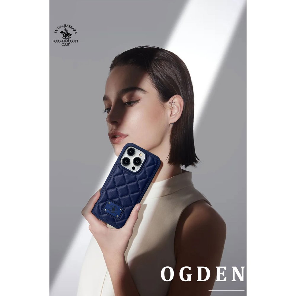 Santa Barbara Polo Racquet Club iPhone 15 Pro Ogden Kapak - Siyah