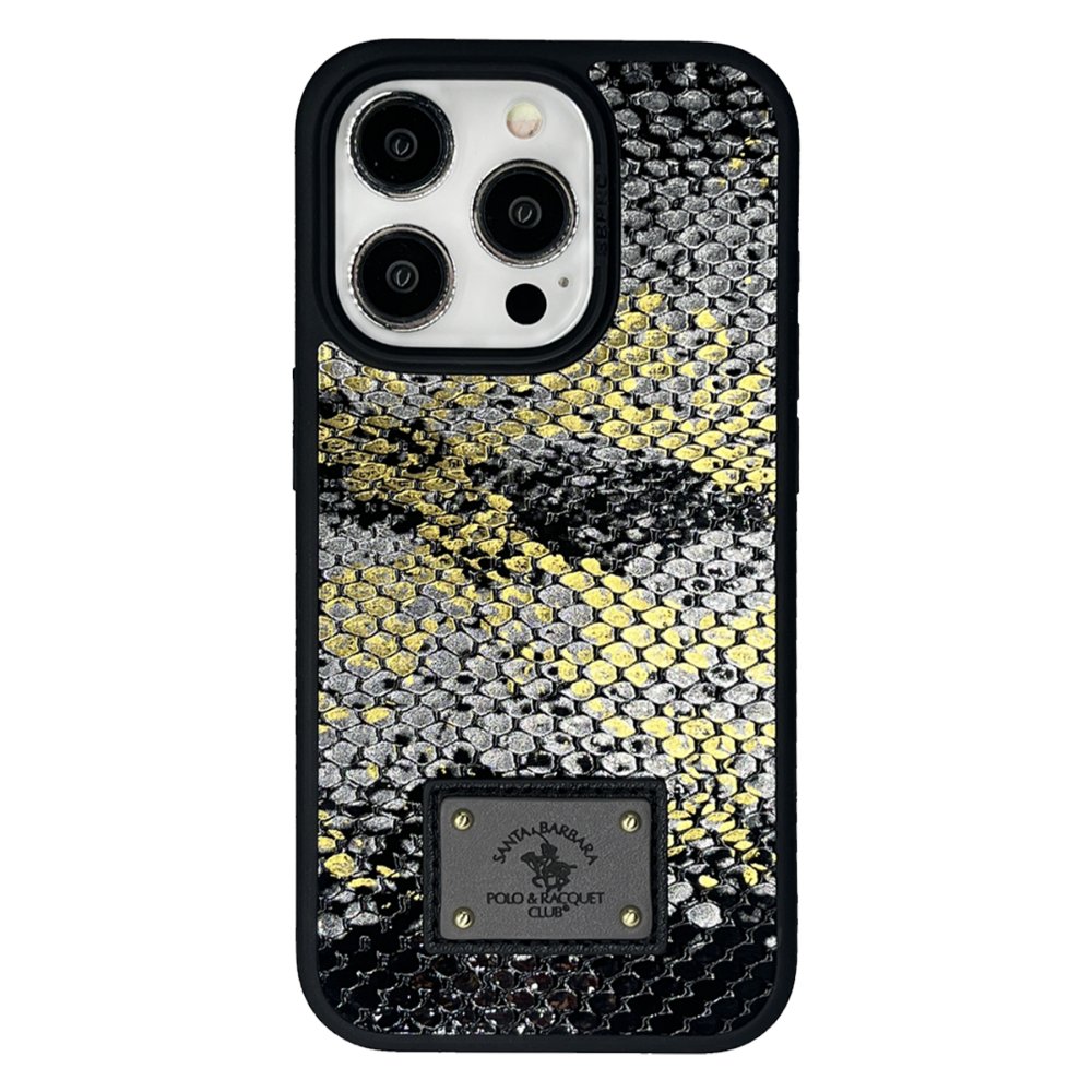 Santa Barbara Polo Racquet Club iPhone 15 Pro Sagar Magsafe Kapak - Siyah