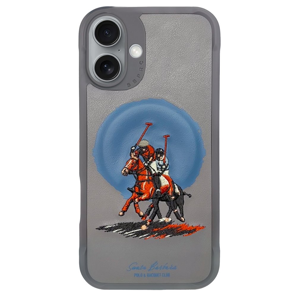 Santa Barbara Polo Racquet Club iPhone 16 Aubrey Magsafe Kapak - Titan Gri