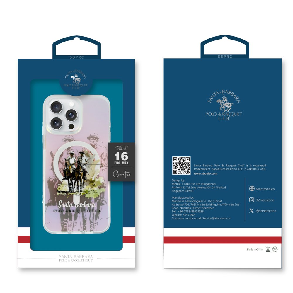 Santa Barbara Polo Racquet Club iPhone 16 Carter Magsafe Kapak - Spectator