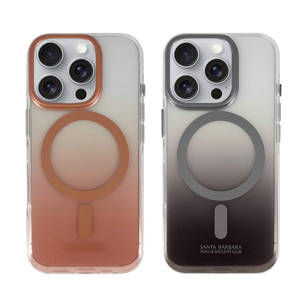 Santa Barbara Polo Racquet Club iPhone 16 Pro Augus Magsafe Kapak - Rose Gold