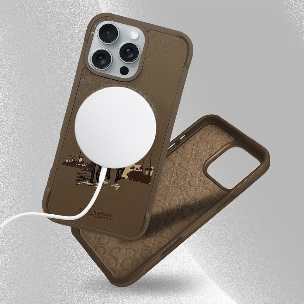 Santa Barbara Polo Racquet Club iPhone 16 Pro Virgil Magsafe Kapak - Gold