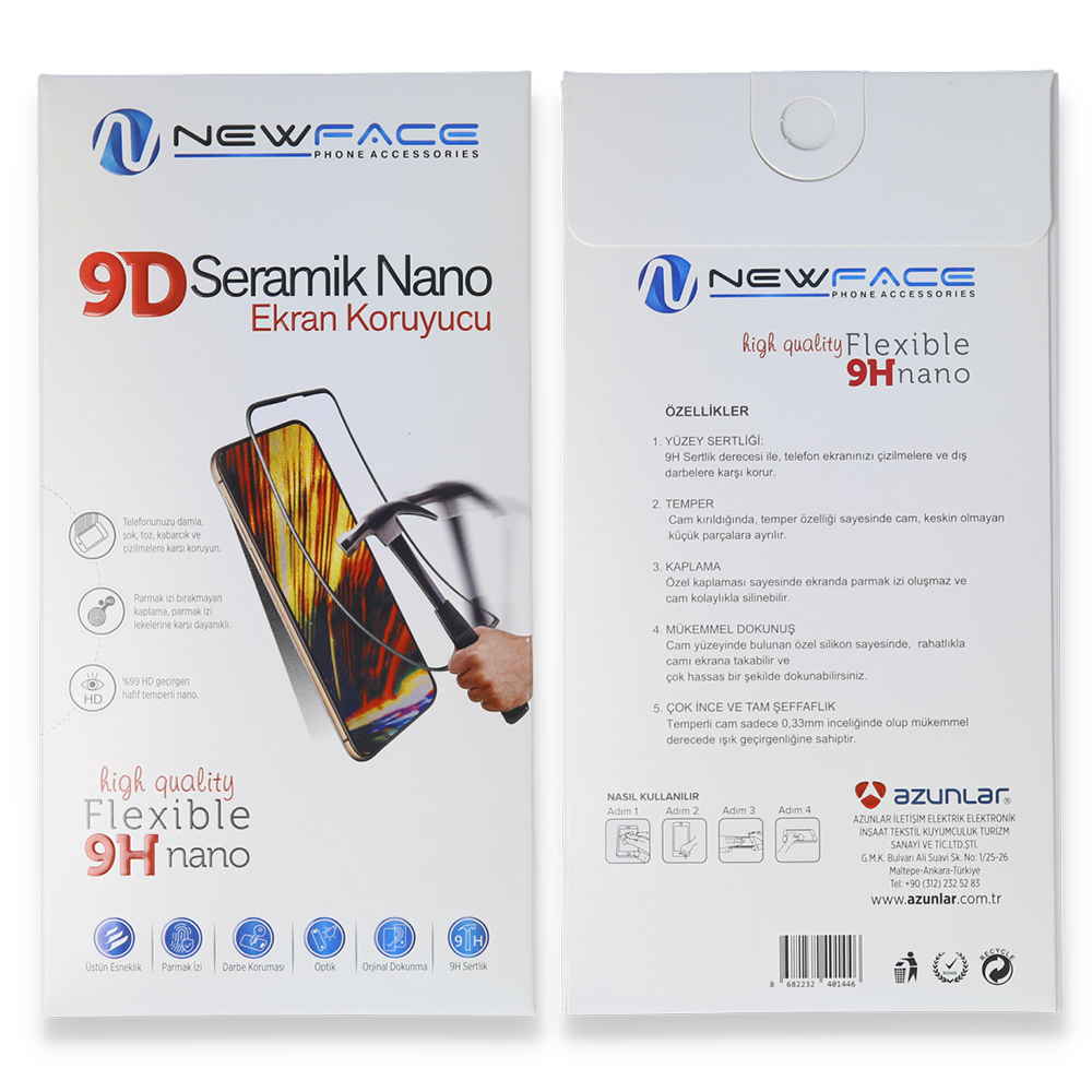 Newface Huawei P20 Lite Seramik Nano Ekran Koruyucu